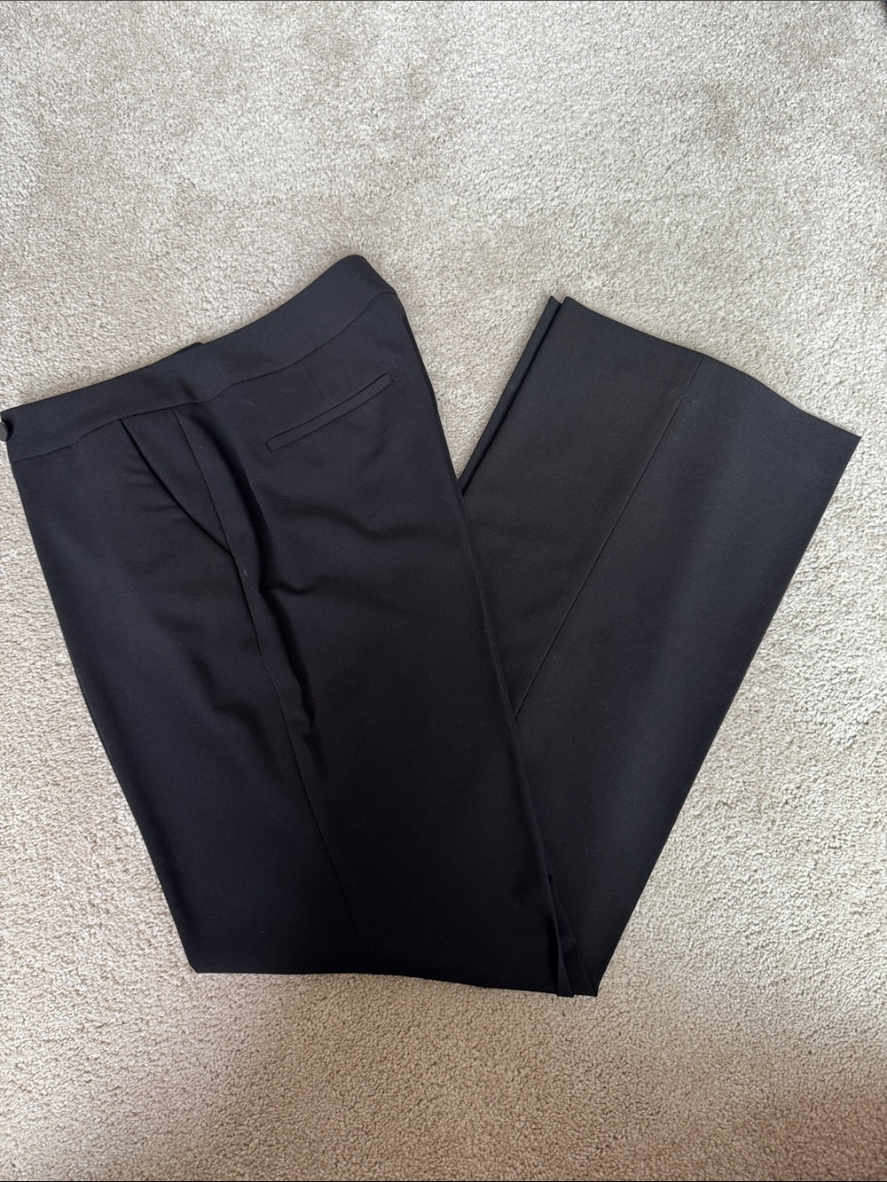Calvin Klein Black Women's Classic Fit Dress Trousers